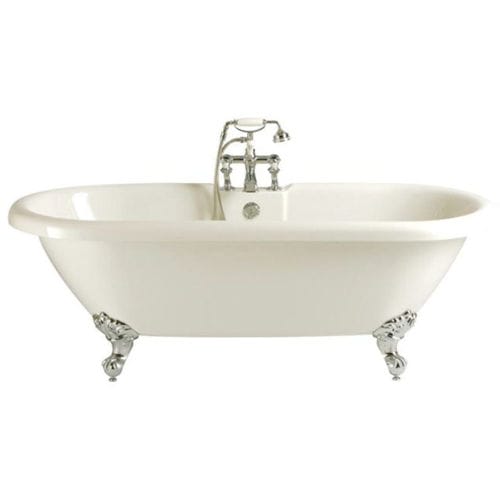 Vasca da bagno ovale - BBOFSW00 - HERITAGE BATHROOMS - con piedi / in acrilico / doppia