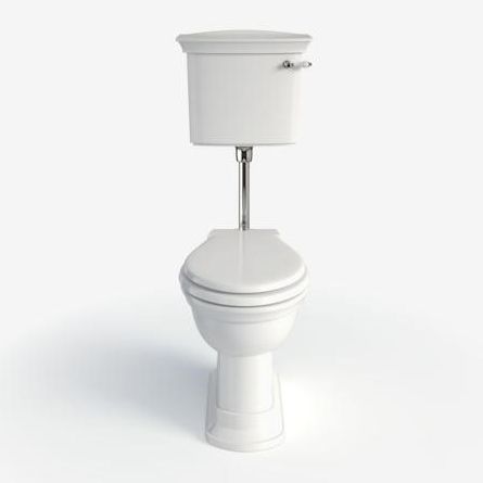 WC da appoggio - PHPW01LF & PHPWC00 - HERITAGE BATHROOMS - in ceramica / con sciacquone in alto / tradizionale