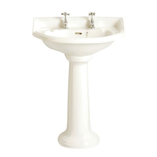 Lavabo autoportante - PDW05/051/053 & PDW09/10 - HERITAGE BATHROOMS - in ceramica / ovale / classico