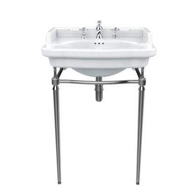 Supporto per lavabo in cromo - WSABVIC - HERITAGE BATHROOMS