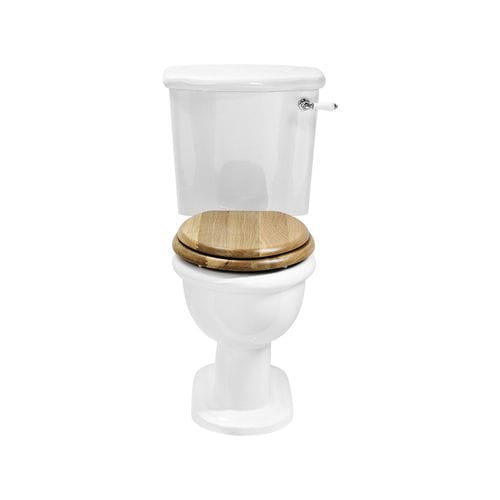WC da appoggio - PVEWC01F & PVEWS00 - HERITAGE BATHROOMS - in ceramica / con maniglia a leva / tradizionale