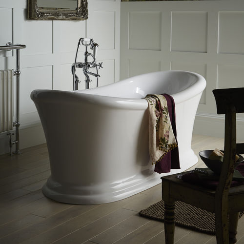 Vasca da bagno ovale - BORFSW00 - HERITAGE BATHROOMS - da appoggio / in acrilico / doppia