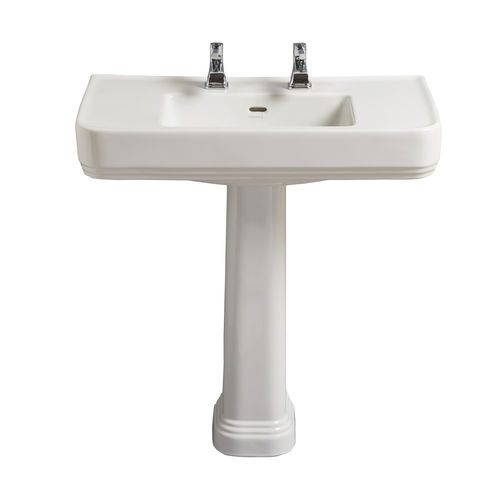 Lavabo autoportante - PWYW06 - HERITAGE BATHROOMS - in ceramica / rettangolare / contemporaneo