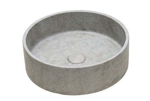 Lavabo autoportante - 290296-D1 IDEA.ORA-D1 - IDEAVIT B.V - in calcestruzzo / rotondo / senza foro