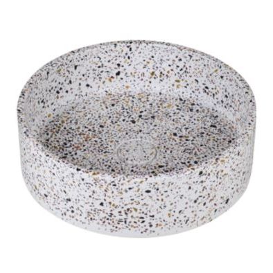 Lavabo autoportante - 290296-E5 IDEA.ORA-E5 - IDEAVIT B.V - in terrazzo / rotondo / senza foro