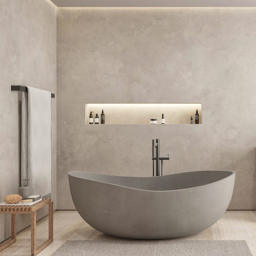 Vasca da bagno ovale - 290337-D5   IDEA.SENSE-D5 - IDEAVIT B.V - da appoggio / per ambiente abitativo / ad uso professionale