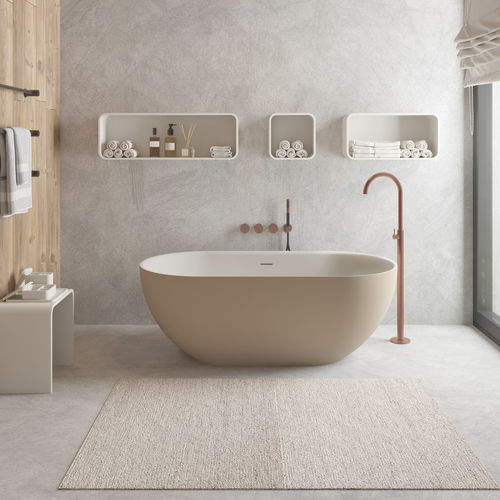 Vasca da bagno ovale - Solidera GB-WH - IDEAVIT B.V - ad isola / per ambiente abitativo / ad uso professionale