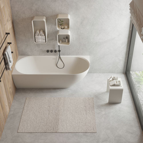 Vasca da bagno ovale - Solidnova-CL - IDEAVIT B.V - filomuro / per ambiente abitativo / ad uso professionale