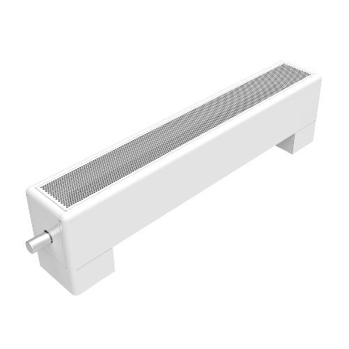 Termoconvettore ad acqua calda - TZK - ISAN Radiatory s.r.o. - contemporaneo / in acciaio / bianco