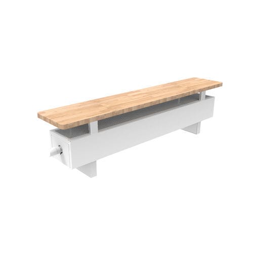 Termoconvettore ad acqua calda - LBK - ISAN Radiatory s.r.o. - contemporaneo / in acciaio / in legno
