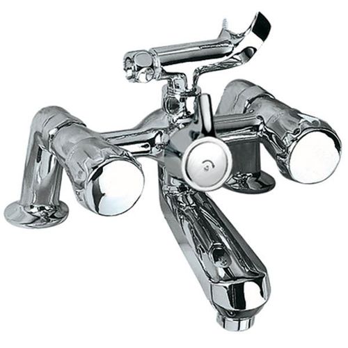 Miscelatore doppio comando da doccia - CONTINENTAL: CON-CHR-271KN - Jaquar - per vasca / da appoggio / in metallo cromato