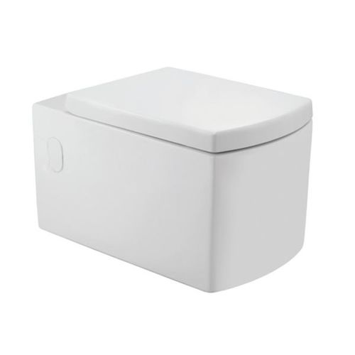 WC sospeso - KUBIX: KUS-WHT-35951 - Jaquar - in ceramica / con cassetta ad incasso / moderno