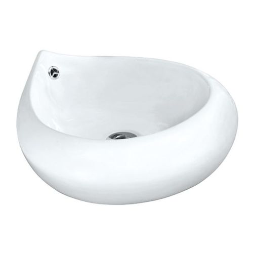 Lavabo da appoggio - JDR: JDS-WHT-25903 - Jaquar - in ceramica / organico / contemporaneo
