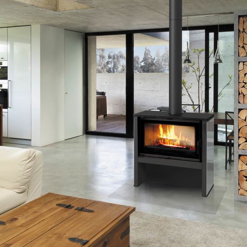 Stufa a legna - JUNO/12/B  - KRATKI - 6 kW / 10 kW...20 kW / da appoggio