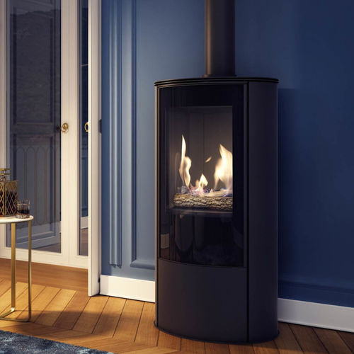 Stufa a gas - KOZA/AB/S/G/G20/20MBAR - KRATKI - 0 - 5 kW / contemporanea / in metallo