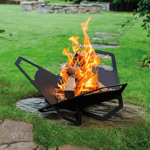 Braciere da giardino a legna - FIRE/PIT - KRATKI - in acciaio / altre forme / nero