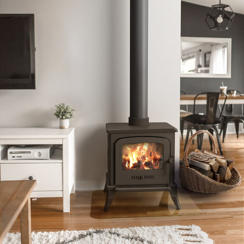 Stufa a legna - KOZA/K7 - KRATKI - 0 - 5 kW / 5 kW...10 kW / con piedi