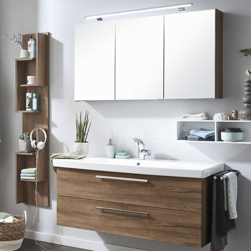 Mobile lavabo sospeso - KERA.HOME - Laguna Badwelten - in legno / contemporaneo / senza ante