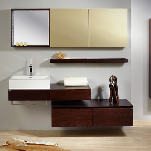 Mobile lavabo sospeso - SPACES - LE BON spol.s.r.o. - in legno / contemporaneo / in kit