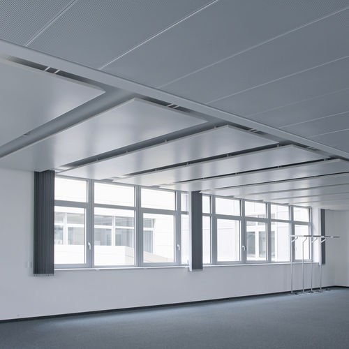 Pannello radiante elettrico - VELUM - P. LEMMENS COMPANY - da soffitto / bianco / ultrapiatto
