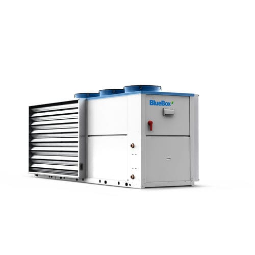 Gruppo refrigeratore a condensazione ad aria - BLUEBOX ZETA REV HE FC - P. LEMMENS COMPANY - a pavimento / free cooling
