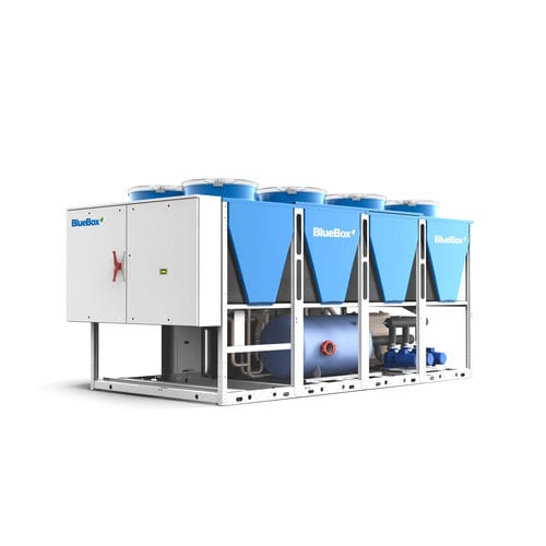 Gruppo refrigeratore a condensazione ad aria - BLUEBOX TETRIS 2 - P. LEMMENS COMPANY - a pavimento / industriale