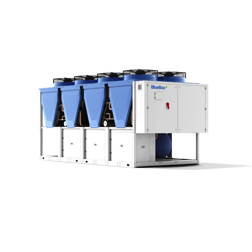 Gruppo refrigeratore a condensazione ad aria - BLUEBOX TETRIS SKY R7 - P. LEMMENS COMPANY - a pavimento / compatto / industriale