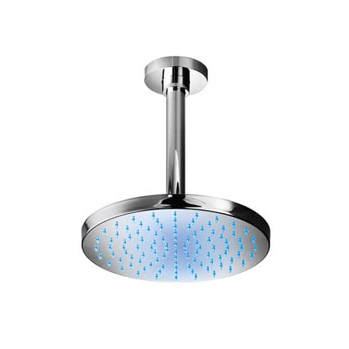 Soffione doccia da soffitto - 9926F6 - PALAZZANI.EU Srl - rotondo / con cromoterapia