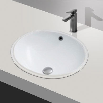 Lavabo da incasso - OVAL: C50339 - PALAZZANI.EU Srl - in ceramica / ovale / contemporaneo