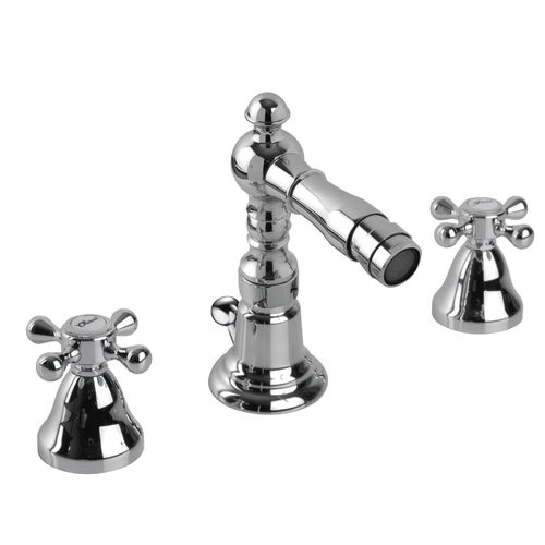 Miscelatore doppio comando per bidet - RETRÒ: 504030 - PALAZZANI.EU Srl - da appoggio / in ottone / in rame