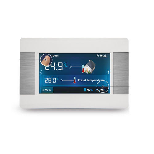 Tastiera di controllo per sistema di ventilazione - ECOSTER TOUCH - PLUM Sp. z o.o. - per impianti di riscaldamento / a muro / professionale