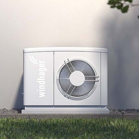 Pompa di calore aria-acqua - AEROWIN series - Windhager Zentralheizung GmbH - per uso residenziale / da esterno / monoblocco