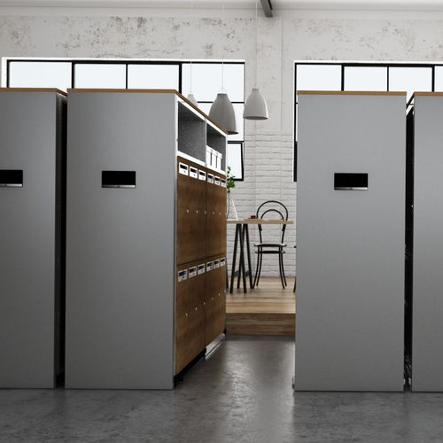 Scaffalatura mobile per stoccaggio - COMPACTUS XT&reg; - Bruynzeel Storage Systems - per ufficio / per archivio / elettronica