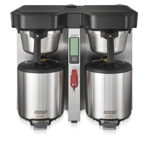 Macchina da caffè a filtro - AURORA TWIN LOW - Bravilor Bonamat - professionale / manuale / a 2 gruppi