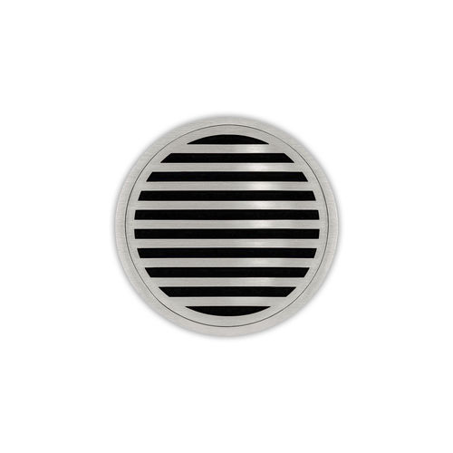 Griglia per piletta da doccia per doccia - RND 5-2 - Infinity Drain - in acciaio inossidabile / in PVC