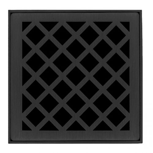 Scarico per doccia in acciaio inossidabile - CRISS-CROSS XDB 4 - Infinity Drain