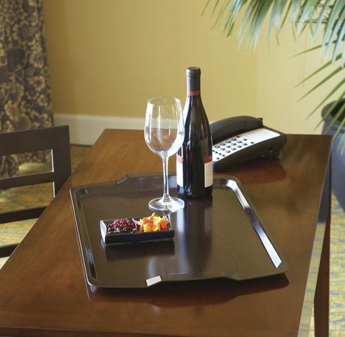 Vassoio di servizio in plastica - 1525RST - Cambro - per camera d'hotel