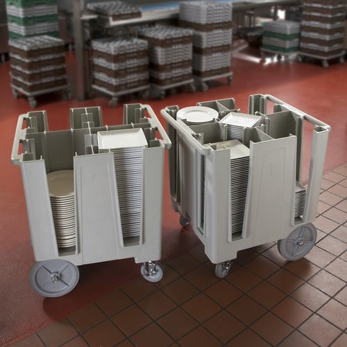 Carrello portastoviglie - DCS - Cambro - per cucina professionale / in plastica
