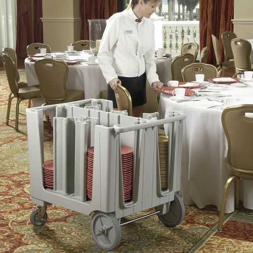 Carrello portastoviglie - ADCS - Cambro - per cucina professionale / in plastica / in acciaio