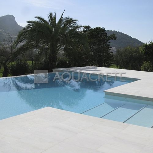 Pavimento in cemento - AQUACRETE® - EDFAN EUROPA SL - in gesso / in quarzo / per esterni