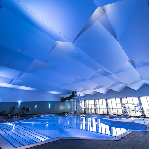 Soffitto teso in PVC - DPS 3D - Grupa DPS - in pannelli / ad isola / per camera bianca