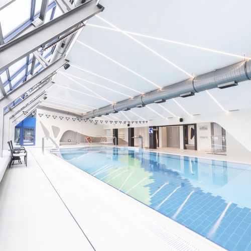Soffitto teso in PVC - DPS POOL - Grupa DPS - in pannelli / ad isola / per camera bianca