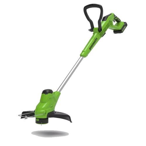 Tagliabordi elettrico - G24LT28 - GREENWORKS - con guida da terra