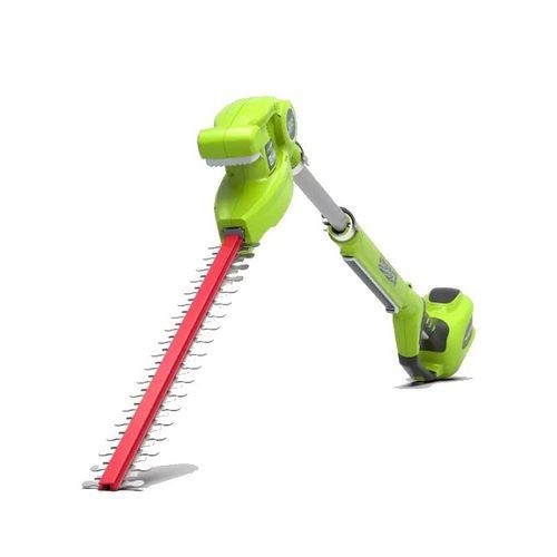 Tagliasiepi elettrico a batteria - G40PH51 - GREENWORKS - per potatura in altezza