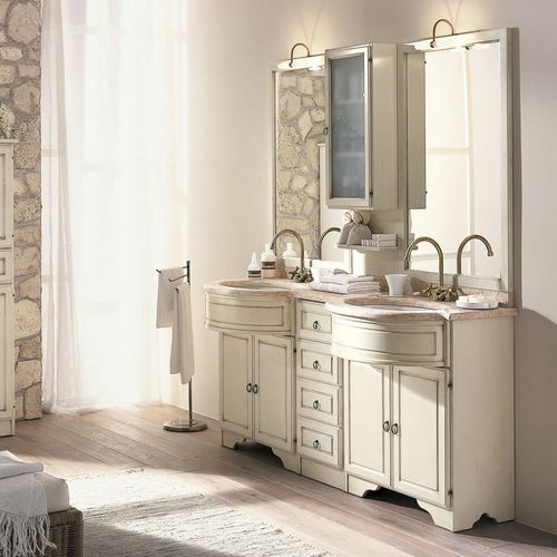 Mobile da bagno contemporaneo - FOTO 6 - DE ZOTTI - per uso residenziale / contract / in legno massiccio