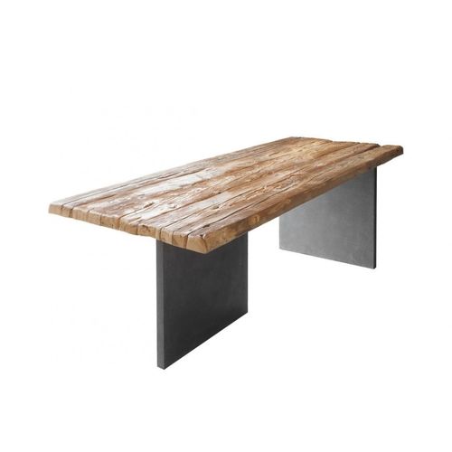 Tavolo da pranzo contemporaneo - DOLFIN - DE ZOTTI - in legno / con supporto in metallo / rettangolare
