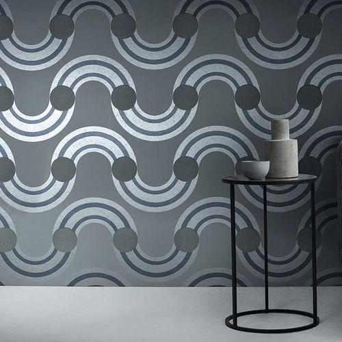 Rivestimento murale liscio - SPOT ON WAVES - Kirkby Design - riflettente / per uso residenziale / ignifugo