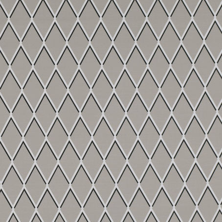Tessuto da tappezzeria - DIAMOND - Kirkby Design - con motivi geometrici / in cotone / con motivo stampato