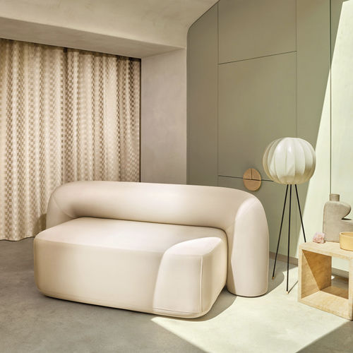 Tessuto da tappezzeria - GRAPHIC NATURE : DIP - Kirkby Design - per tende / a tinta unita / in cotone