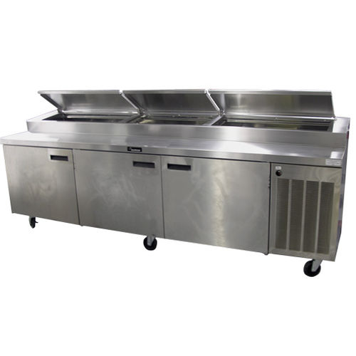 Tavolo di preparazione per pizza - 18600PTBMP - Delfield - in laminato / in acciaio inossidabile / in schiuma di poliuretano